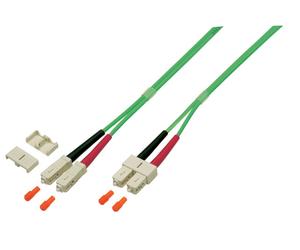EFB Elektronik O0318.3OM5 câble InfiniBand et à fibres optiques 3 m 2x SC Vert