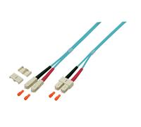 EFB Elektronik O0318.7,5 câble InfiniBand et à fibres optiques 7,5 m SC Turquoise