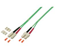 EFB Elektronik O0318.7,5OM5 câble InfiniBand et à fibres optiques 7,5 m 2x SC Vert