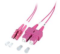 EFB Elektronik O0323.2-1.2 Câble à fibre optique 2 m 2x SC 2x LC OM4 Violet (O0323.2-1.2)