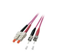 EFB Elektronik O0347.5 câble InfiniBand et à fibres optiques 5 m ST SC Violet