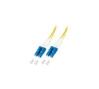 EFB Elektronik O0350.10 câble de fibre optique 10 m LC OS2 Jaune