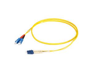 EFB Elektronik O0360FT.40 câble InfiniBand et à fibres optiques 40 m LC SC I-V(ZN) HH Jaune