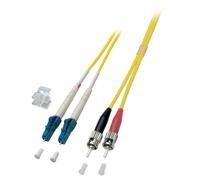 EFB Elektronik O0361.0,5 câble InfiniBand et à fibres optiques 0,5 m LC ST Jaune