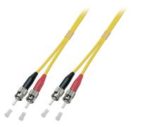 EFB Elektronik O2003.15 câble InfiniBand et à fibres optiques 15 m 2x ST I-V(ZN) H Jaune