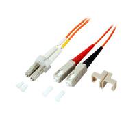 EFB Elektronik O3061.0,5 câble InfiniBand et à fibres optiques 0,5 m LC SC Orange