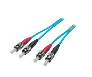 EFB Elektronik O7013.10 câble InfiniBand et à fibres optiques 10 m ST Turquoise