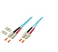 EFB Elektronik O7413.30 câble InfiniBand et à fibres optiques 30 m SC Couleur aqua