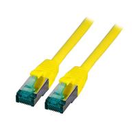 EFB ELEKTRONIK OEM 225315 Câble Réseau Patch Cuivre Cat. 6A Jaune SFTP 20m Jaune, Jaune, copper, or, Taglia unica, Étoiles et rayures