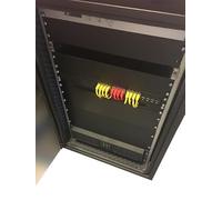 EFB Elektronik OFF-1866TS. V1RW-AK - 18U - Rack autonome - Noir - Acier - IP20-48,3 cm (19")