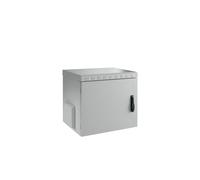 EFB Elektronik Rack Mural 12U 600x600mm IP55 Gris Acier Charge 100kg, Montage Mural Inclus, Conforme 19", Ref. 691712IP55.2