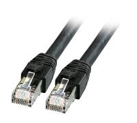 EFB ELEKTRONIK RJ45 CABLE S/FTP, CAT.8.1, BC, LSZH, 7.5M, NEGRO CABLE DE RED CAT8.1 S/FTP (S-STP) NEGRO