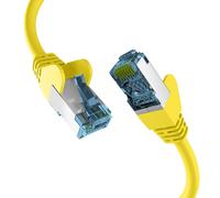 EFB-Elektronik RJ45 Patch Cable with CAT7 Raw Cable Yellow 10 m