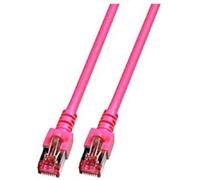EFB-Elektronik RJ45 S/FTP Cat. 6 1 m CAT6 Network Cable (1 m - SF/UTP) Magenta N
