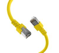 EFB-Elektronik RJ45 S/FTP Cat5e câble de réseau 3 m SF/UTP (S-FTP) Jaune - Câbles de réseau (3 m, Cat5e, SF/UTP (S-FTP), RJ-45, RJ-45, Jaune)