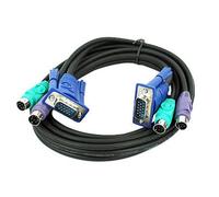 EFB Elektronik Slim 3-in-1 USB PS/2 KVM KVM Combo cable- 3m