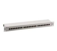 EFB-Elektronik Tableau de connexions montable sur rack RJ-45 X 24 gris, RAL 7035 1U 11 G