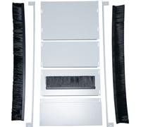 EFB-Elektronik Tôles de fond pour ESV 800x1000, réglables, RAL7035 Fabricant : EFB Elektronik (ESV-BOV80.GR)