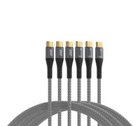 EFB-Elektronik USB-C to USB-C Charging Cable 100W Power Delivery - Set of 3 (0.5
