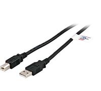 EFB-Elektronik USB2.0 Câble de raccordement A-B Noir 1,8 m