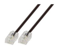 EFB K2408.1 Câble modulaire EFB RJ45 (8/4) - RJ45 (8/4), noir, 1 m