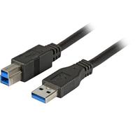 EFB K5236.3 EFB USB3.0 Anschlusskabel A-B,St-St,3,0m,schwarz,Premium