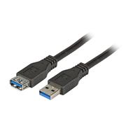 EFB K5237.3 EFB USB3.0 Verlängerungskabel A-A,St-Bu,3,0m,schwarz,Premium