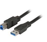 EFB K5247SW.3 EFB USB3.0 Anschlusskabel A-B,St-St,3,0m,schwarz,Classic