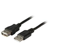 EFB K5248.3V2 EFB USB2.0 Verlängerungskabel A-A,St-Bu,3,0m,grau,Classic