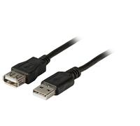 EFB K5248SW.3V2 EFB USB2.0 Verlängerungskabel A-A,St-Bu,3,0m,schwarz,Class