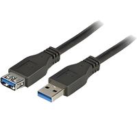 EFB K5268SW.1 EFB USB3.0 Verlängerungskabel A-A,St-Bu,1,0m,schwarz,Classic
