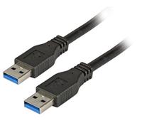 EFB K5280SW.1 EFB USB3.0 Anschlusskabel A-A,St.-St.,1,0m,schwarz,Classic