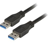 EFB K5280SW.3 EFB USB3.0 Anschlusskabel A-A,St.-St.,3,0m,schwarz,Classic