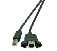 EFB K5293SW.3V2 EFB USB2.0 Verlängerung B-B,St.-Einbaubuchse,3,0m,sw,Classic