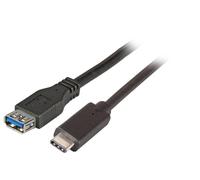 EFB Câble Adaptateur USB 3.2 Type C mâle vers Type A Femelle 0,2 m