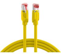EFB K8055.0,50 EFB RJ45 Patchcable S/FTP,Cat.6A,TM21,UC900,0,5m,gelb