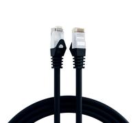 EFB K8104SW.15 EFB RJ45 Patchcable U/UTP, Cat.6, LSZH, CCA, 15m, noir