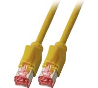 EFB K8210GE.5 EFB RJ45 Patchk. S/FTP,Cat.6A,TM21,Leoni F6-90 S/F,5,0m,gelb
