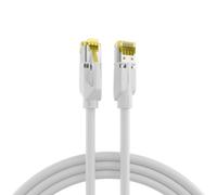EFB K8560WS.0,50 EFB Câble patch RJ45 S/FTP,Cat.6A,TM31,UC900,0,5m,blanc