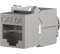 EFB Keystone Cat6A/RJ45/10GE Slim, Metall, Werkzeugfrei