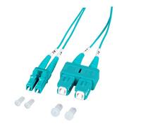 EFB O0314.10-1.2 EFB Duplex Jumper LC-SC 50/125, OM3, LSZH, aqua, 1.2mm, 10m