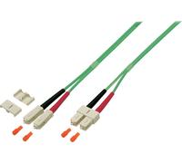 EFB O0318.0,5OM5 EFB Duplex Jumper SC-SC 50/125,OM5,LSZH,grün,3.0mm,0,5m