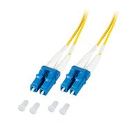 EFB O0350.5-1.2 EFB Duplex Jumper LC-LC 9/125, OS2, LSZH, gelb, 1.2mm, 5m