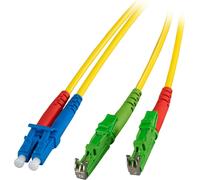 EFB O0937.5 EFB Duplex Jumper LC-E2000, OS2, LSZH, gelb, 3mm, 5m
