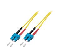 EFB O2513.0,5 EFB Duplex Jumper SC-SC 9/125, OS2, LSZH, gelb, 3.0mm, 0,5m