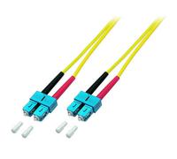 EFB O2513.20 EFB Duplex Jumper SC-SC 9/125, OS2, LSZH, gelb, 3.0mm, 20m