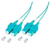 EFB O7413.2-1.2 EFB Duplex Jumper SC-SC 50/125, OM3, LSZH, aqua, 1.2mm, 2m