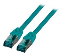 EFB RJ45 CABLE DE RED S/FTP, CAT.6A, LSZH, 0.15M, GREEN