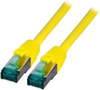 EFB RJ45 CABLE DE RED S/FTP, CAT.6A, LSZH, 0,5M, AMARILLO