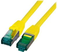 EFB RJ45 Patchkabel S/FTP, Cat.6A, LSZH, 0.5m, gelb